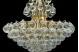 لوستر کریستالی  ترنج طلایی  سایز 60