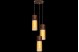 آویز چوبی دارکار مدل منگو سه شعله