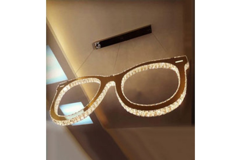 چراغ آویز مدرن طرح عینک